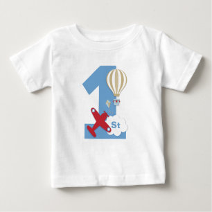 Flugzeug 1. Geburtstag Shirt