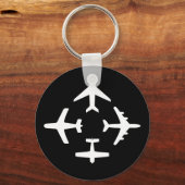FLUGZEUG 2 SCHLÜSSELANHÄNGER (Vorderseite)