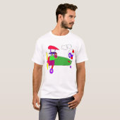 Flugzeug 300dpi T-Shirt (Vorne ganz)