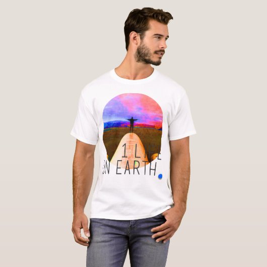 Flugzeug-Abbruch T-Shirt (Vorne ganz)