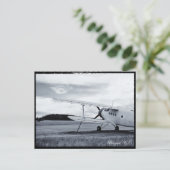 Flugzeug, Alte Schule Fliegen, Prag Vintag Tschech Postkarte (Stehend Vorderseite)