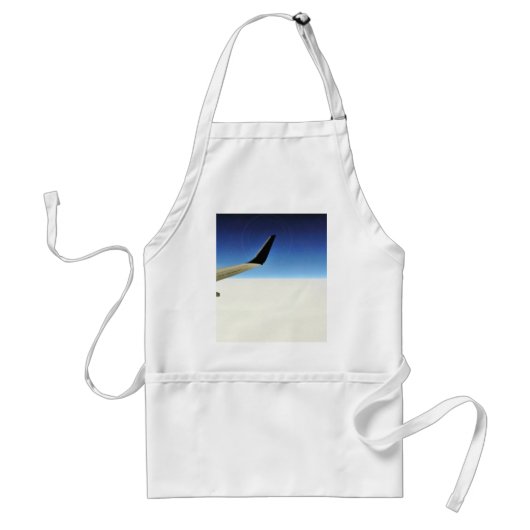 Flugzeug am Himmel Schürze (Vorne)