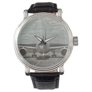 Flugzeug Armbanduhr