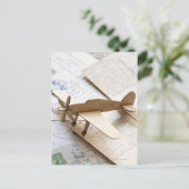 Flugzeug auf Postkarten (Stehend Vorderseite)