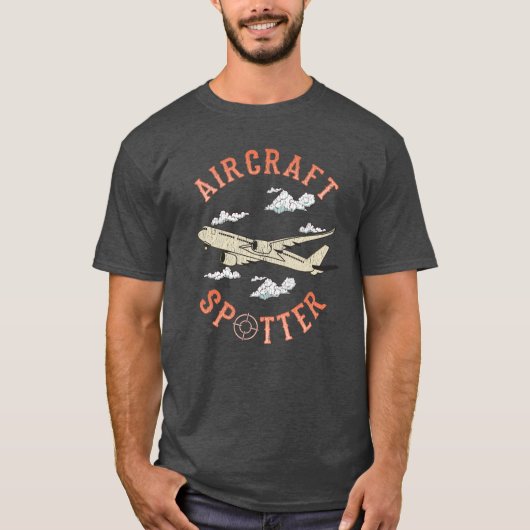 Flugzeug-Aufklärer-Flugzeug-Hobby T-Shirt (Vorderseite)