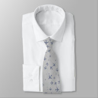Flugzeug aus Aviator, auf Allover grau gestempelt