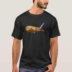 Flugzeug aus Essen Fluglinien-Essen-Witz T-Shirt