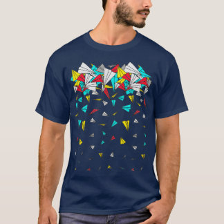 Flugzeug aus fliegendem Papier 1 T-Shirt