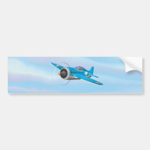 Flugzeug Autoaufkleber