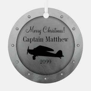Flugzeug Aviation Schmuck Ornament Aus Metall