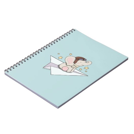 Flugzeug-Aviator Notizblock (Linke Seite)