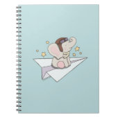 Flugzeug-Aviator Notizblock (Vorderseite)