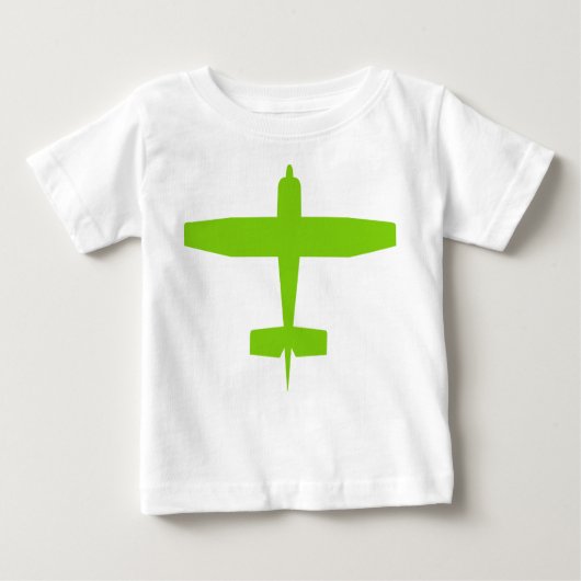 Flugzeug Baby T-shirt (Vorderseite)