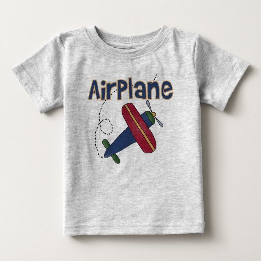 Flugzeug Baby T-shirt (Vorderseite)