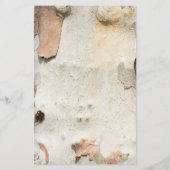 Flugzeug-Baumtarnung sieht wie Rinde-Muster aus Flyer (Hinten)