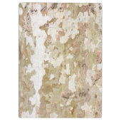 Flugzeug-Baumtarnung sieht wie Rinde-Muster aus Klemmbrett (Rückseite)