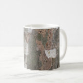 Flugzeug-Baumwoll-Tarnung sieht wie Barkmuster-Kaf Kaffeetasse (VorderseiteRechts)