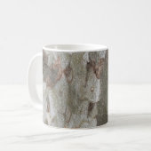 Flugzeug-Baumwoll-Tarnung sieht wie Barkmuster-Kaf Kaffeetasse (Vorderseite Links)