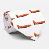 Flugzeug Bell X-1 Rocket Krawatte (Gerollt)