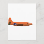 Flugzeug Bell X-1 Rocket Postkarte (Vorderseite)
