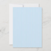 Flugzeug Birthday Einladung (Rückseite)