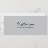 Flugzeug Boarding Ticket Einladung (Rückseite)