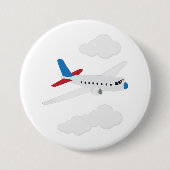Flugzeug Button (Vorderseite)