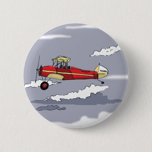 Flugzeug Button (Vorderseite)