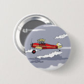 Flugzeug Button (Vorne & Hinten)