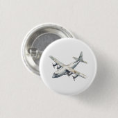 Flugzeug Button (Vorne & Hinten)