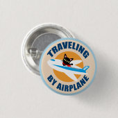 Flugzeug Button (Vorne & Hinten)