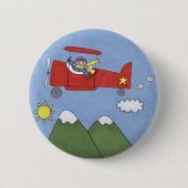 Flugzeug Button (Vorderseite)