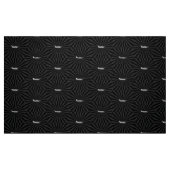 Flugzeug-Cessna-Silhouette, die schwarzen Stoff (Fat Quarter (45,7 x 55,9 cm))