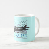 Flugzeug Cessnas 150 Kaffeetasse (VorderseiteRechts)