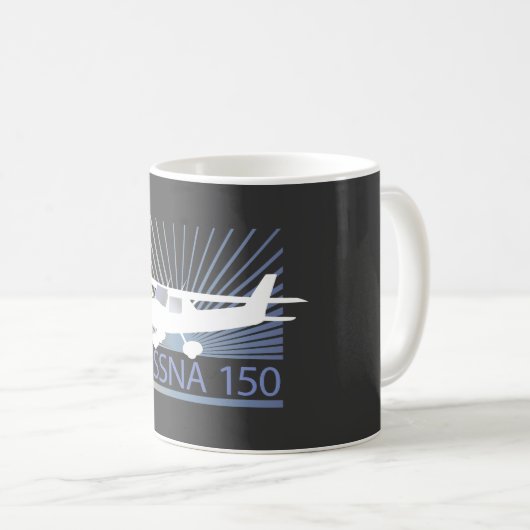 Flugzeug Cessnas 150 Kaffeetasse (VorderseiteRechts)