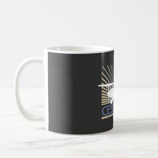 Flugzeug Cessnas 150 Kaffeetasse (Links)