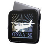 Flugzeug Cessnas 150 Laptopschutzhülle (Vorderseite Links)
