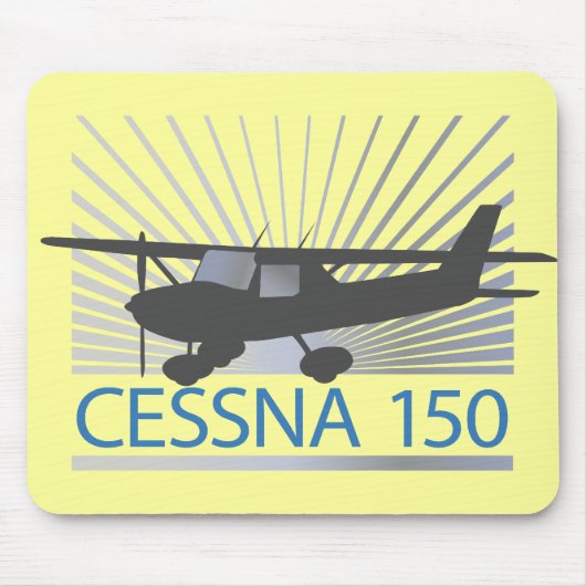 Flugzeug Cessnas 150 Mousepad (Vorne)