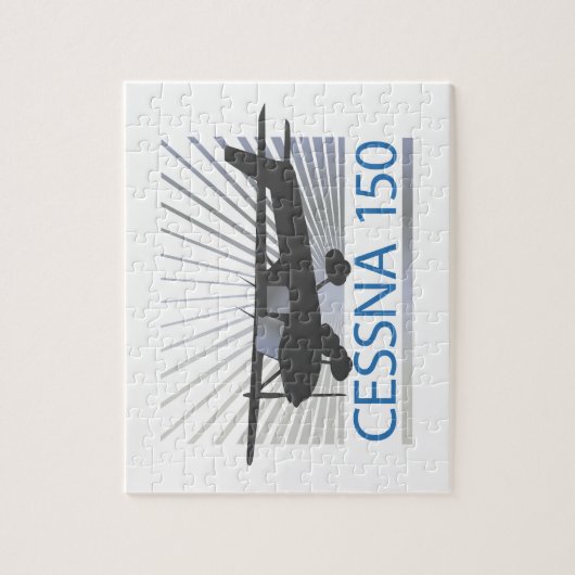 Flugzeug Cessnas 150 Puzzle (Vertikal)