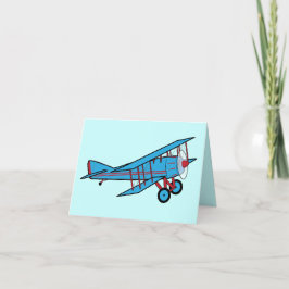 Flugzeug danken Ihnen für das Geschenk Dankeskarte
