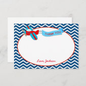 Flugzeug danken Ihnen Karten (Vorne/Hinten)