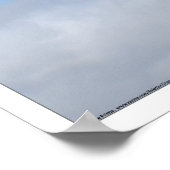 Flugzeug, das ein Aerobatisches Loop Poster betrei (Ecke)