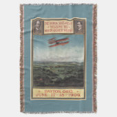 Flugzeug der Gebrüder Wright Decke (Vorderseite Vertikal)