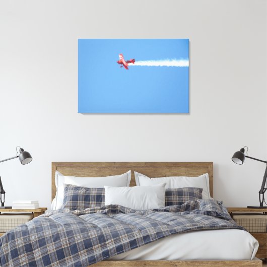Flugzeug der Luftshow Leinwanddruck (Insitu (Schlafzimmer))