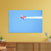Flugzeug der Luftshow Leinwanddruck (Insitu (Wohnzimmer))