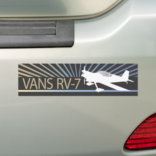 Flugzeug der Packwagen-RV-7 Autoaufkleber (Auf Auto)