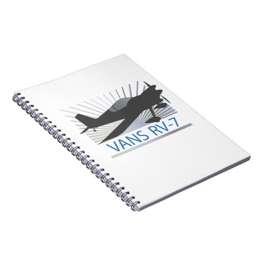 Flugzeug der Packwagen-RV-7 Notizblock (Rechte Seite)