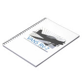 Flugzeug der Packwagen-RV-7 Notizblock (Linke Seite)