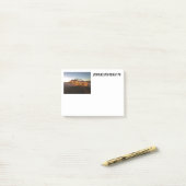 Flugzeug des Abrakadabra-T6 Post-it Klebezettel (Auf Schreibtisch)