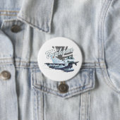 Flugzeug des Cartoon Button (Beispiel)
